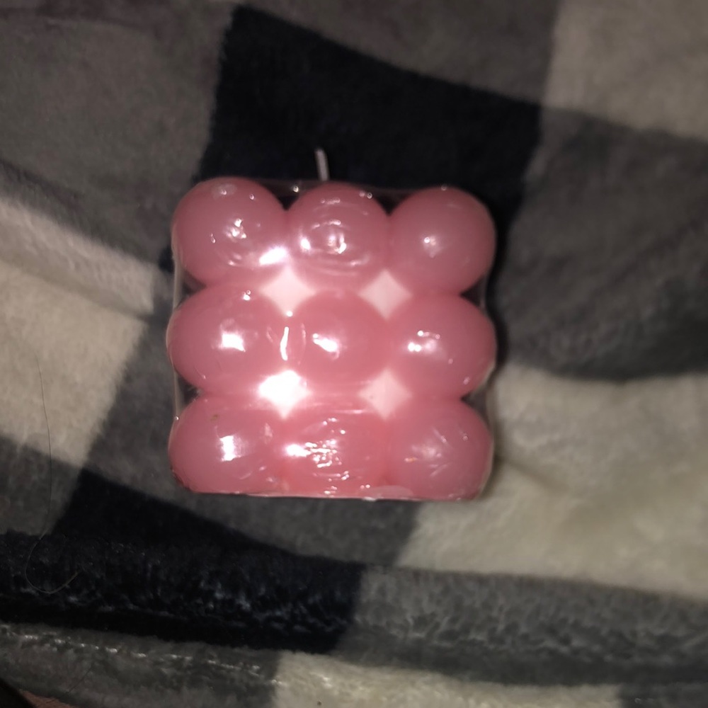 Still Packaged Cube Sphere Candle Decor